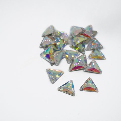 Triangle – crystal AB – 16×16
